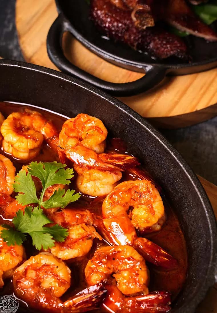 Sautéed Shrimp in XO Sauce