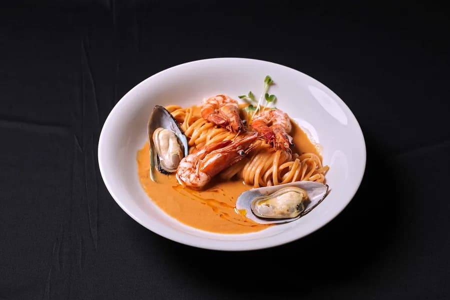 Shrimp Bisque Pasta