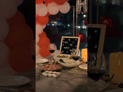 One Dinner and She Said Yes #party #views #sunset #beach #skylight #travel #creatingmemories